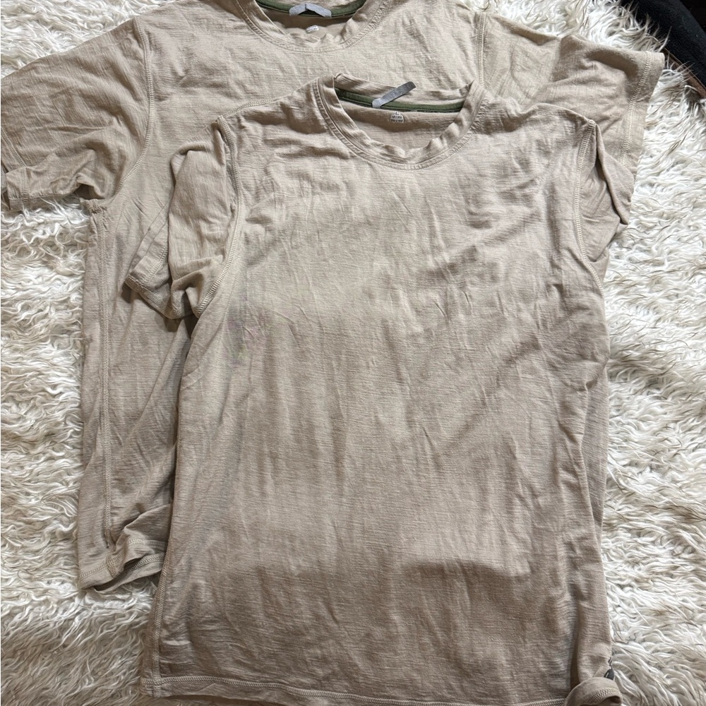 Smartwool tan undershirts